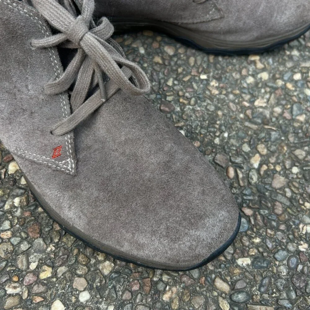 Eddie Bauer Men's Departure Brown Suede Chukka Lace Up Boots Side 11